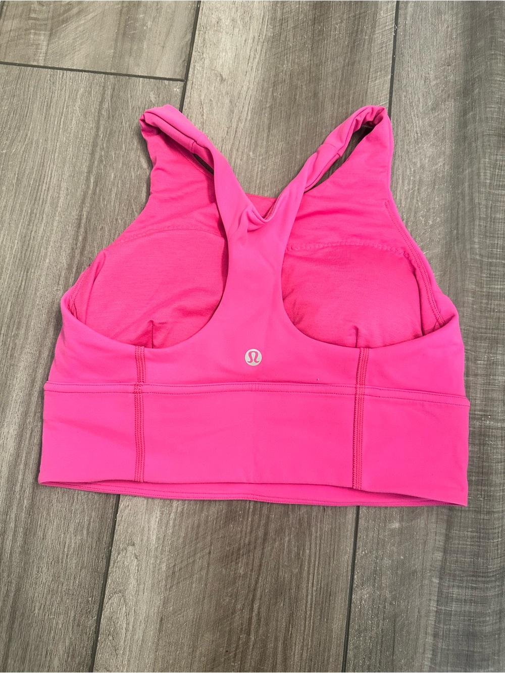 lululemon athletica Hot Pink High-Neck Sports Bra - Picture 2 of 2